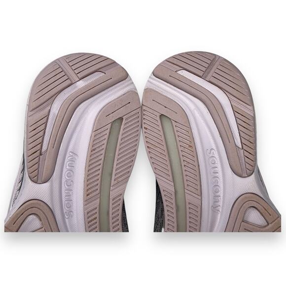 Saucony Guide 14 Womens Size 5.5 Running Shoes Lilac/Navy - Picture 9 of 12